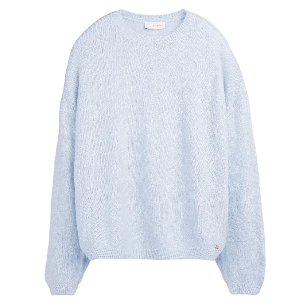 Pull Bleu Femme Teddy Smith Pkacie 1