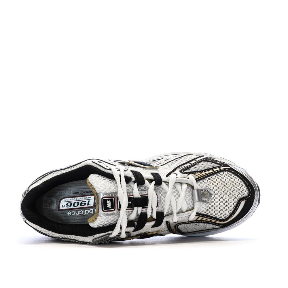 New Balance 1906 Baskets Blanches/Noir/Doré Mixte 4