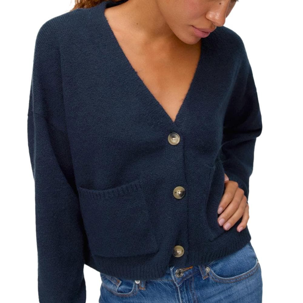 Pull Marine Femme Vero Moda Awgemma Cardigans 1