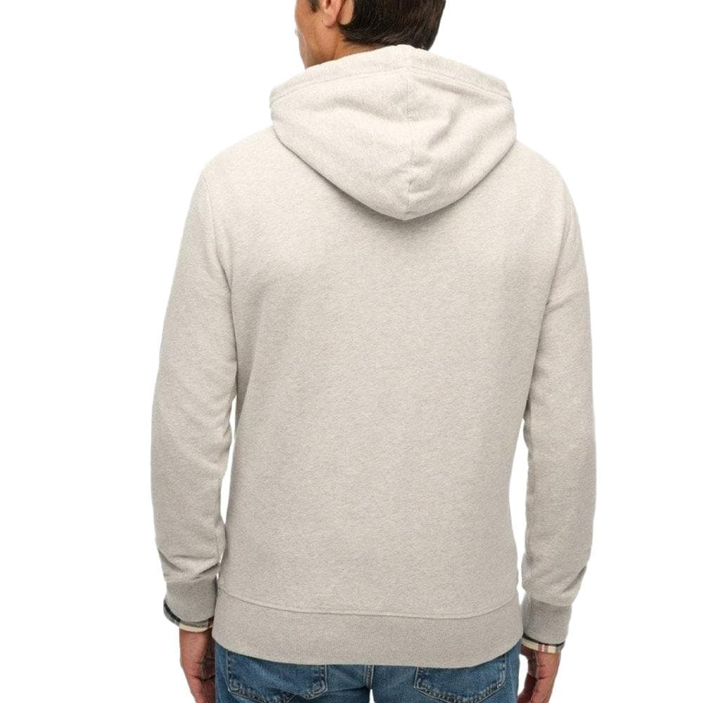 Sweat à Capuche Gris Homme Superdry Duo Classic 2