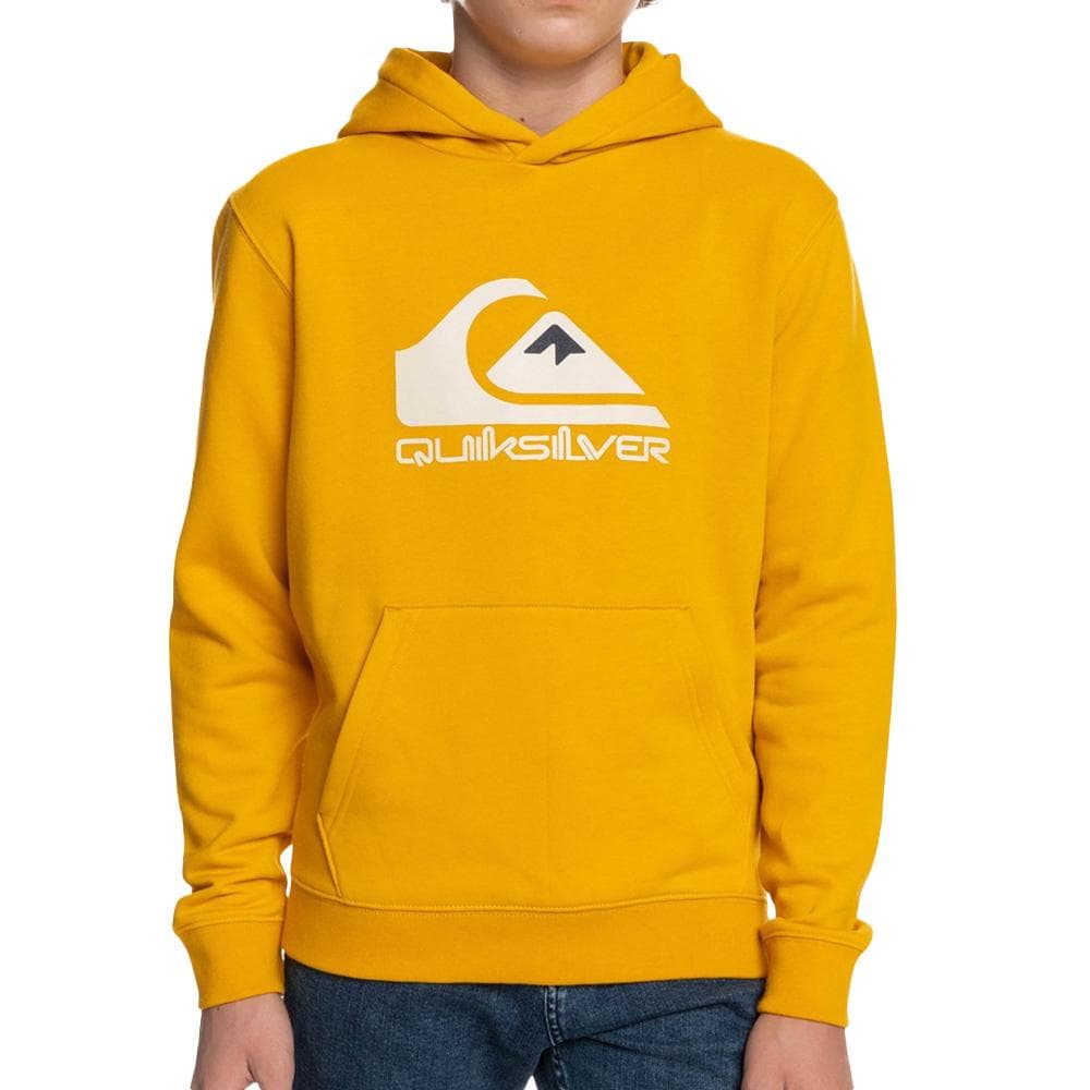 Sweat Jaune Garçon Quiksilver Biglogoy 1