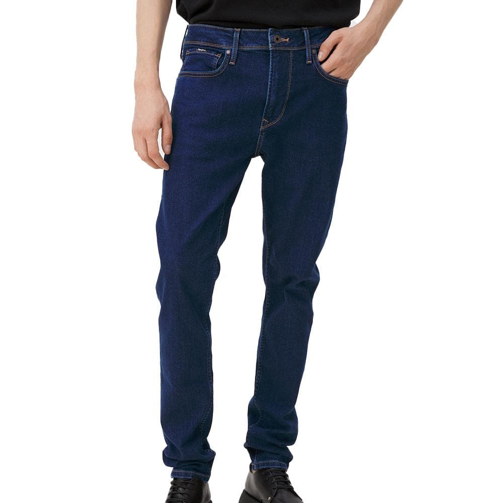 Jean Skinny Fit Bleu foncé Homme Pepe jeans 1