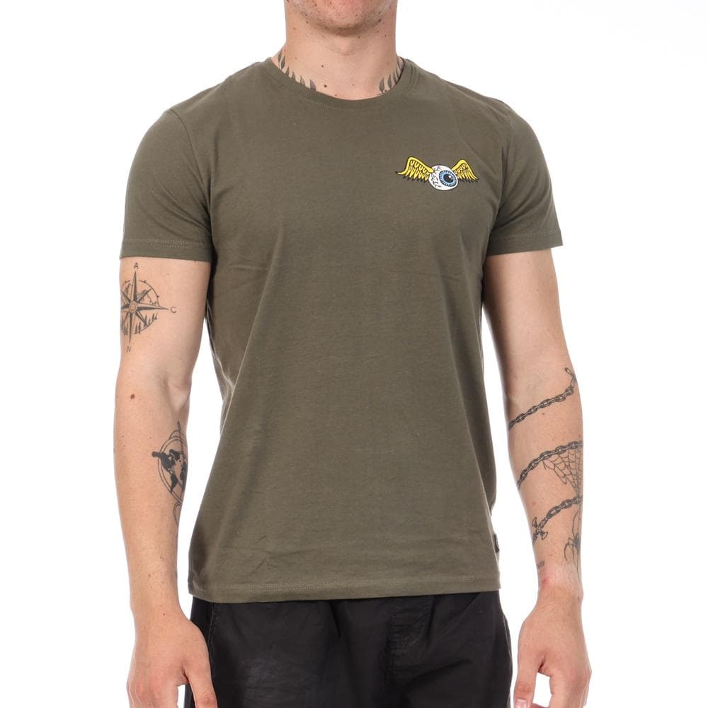T-Shirt Vert Homme Von Dutch ARTS 1