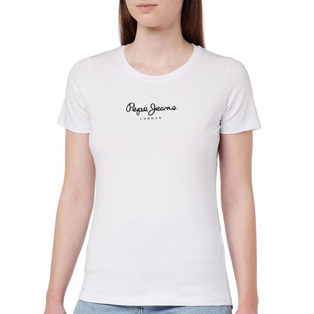 T-Shirt Blanc Femme Pepe jeans Pjl L 1