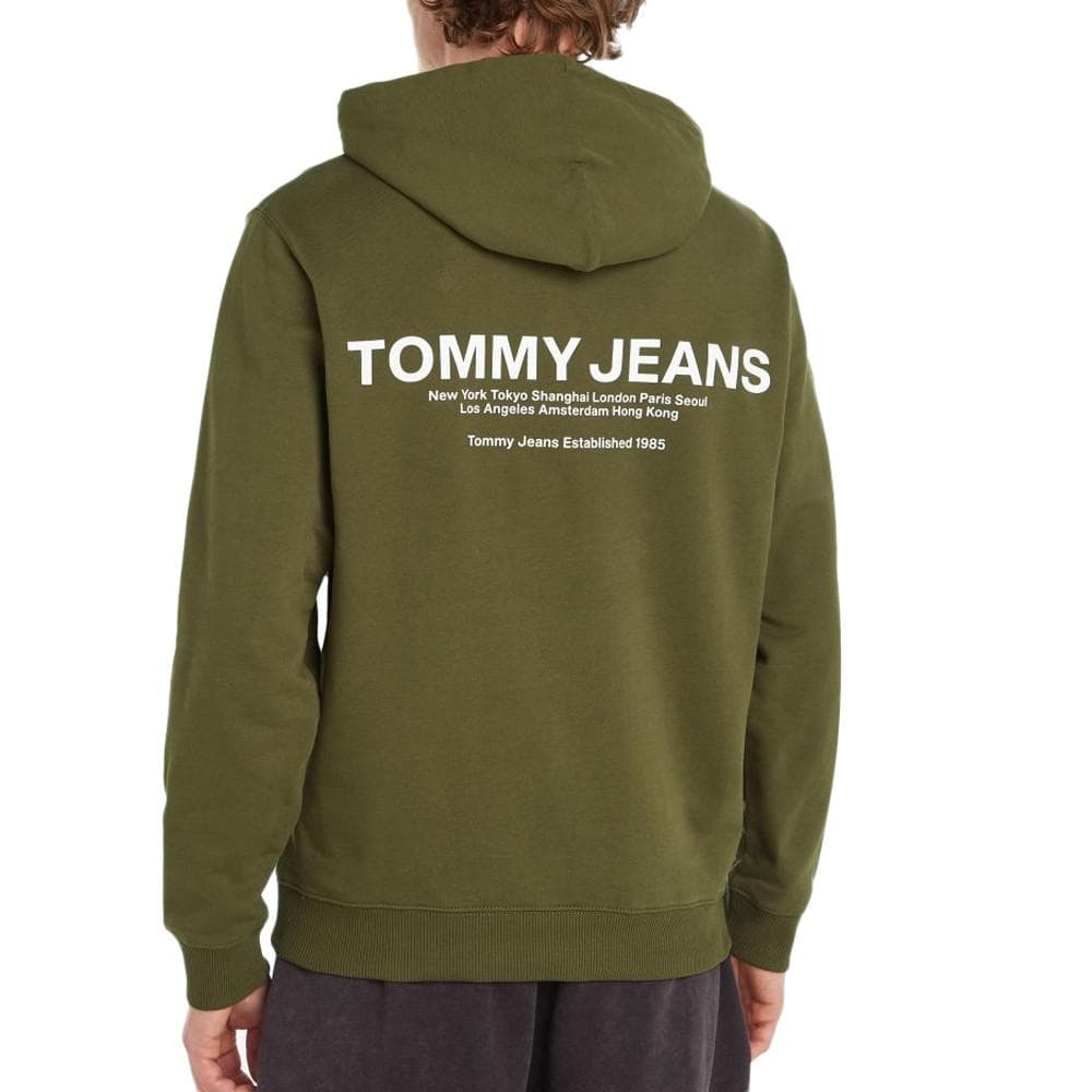Sweat à Capuche Kaki Homme Tommy Hilfiger Entry Grap 2