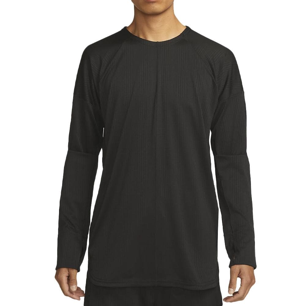 Sweat Noir Homme Nike Dri-FIT Crew Top 1