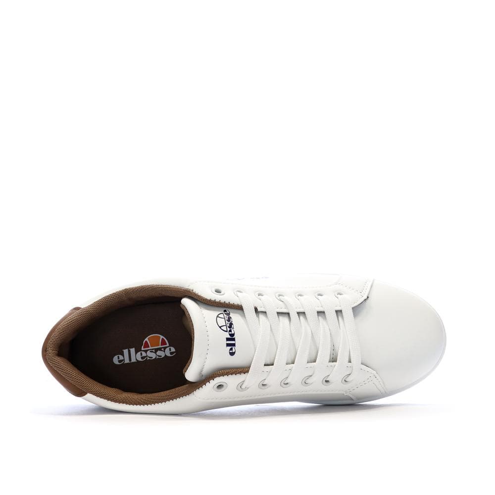 Baskets Blanches/Marrons Homme Ellesse Defender 4