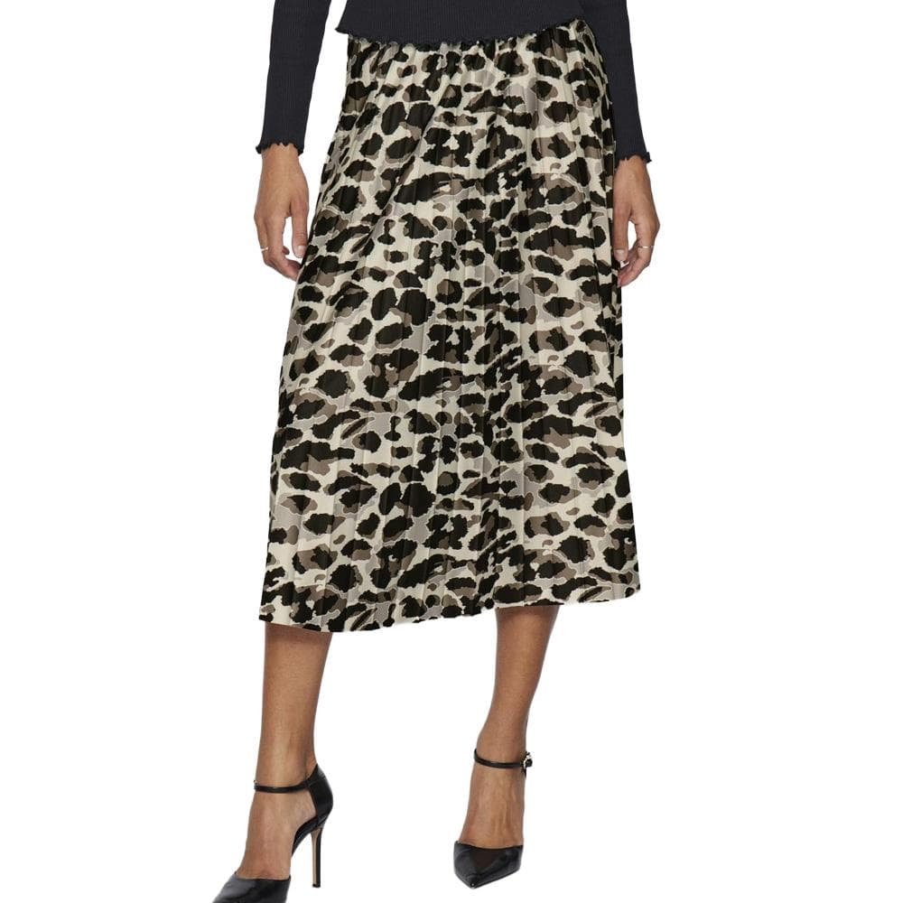 Jupe Longue Léopard Femme Vila Nitban 1
