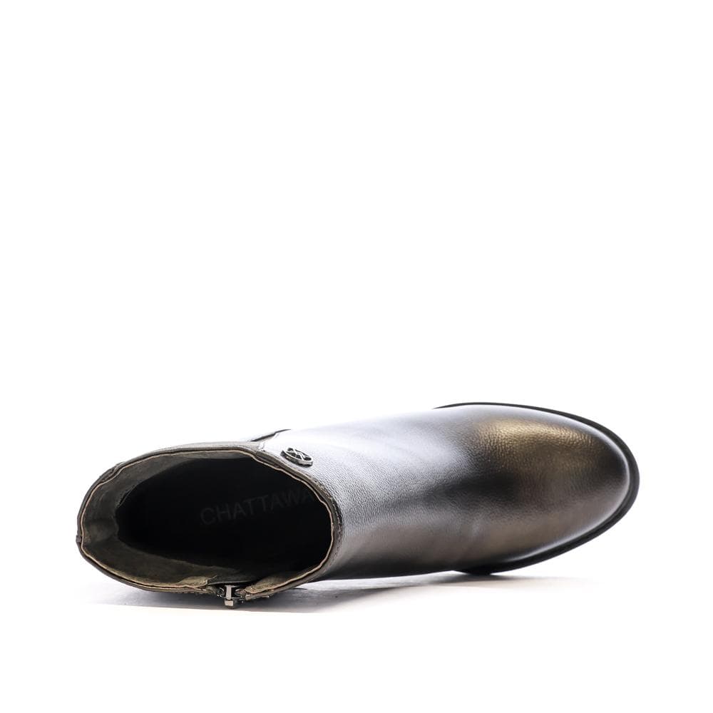 Bottines Grises Femme Chattawak MORENO 4