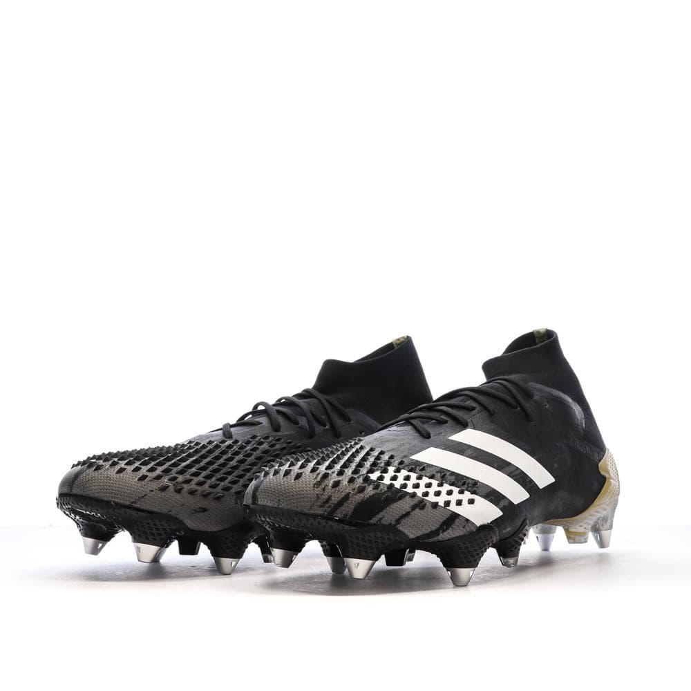 Chaussures de football Noires Homme Adidas Predator Mutator 6