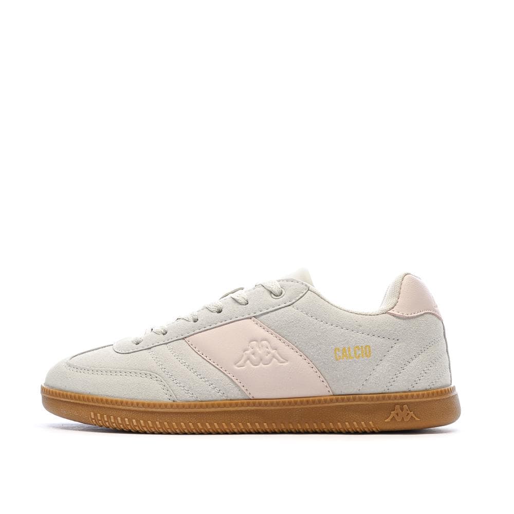 Baskets Gris/Rose Femme Kappa Mattea Suede 1