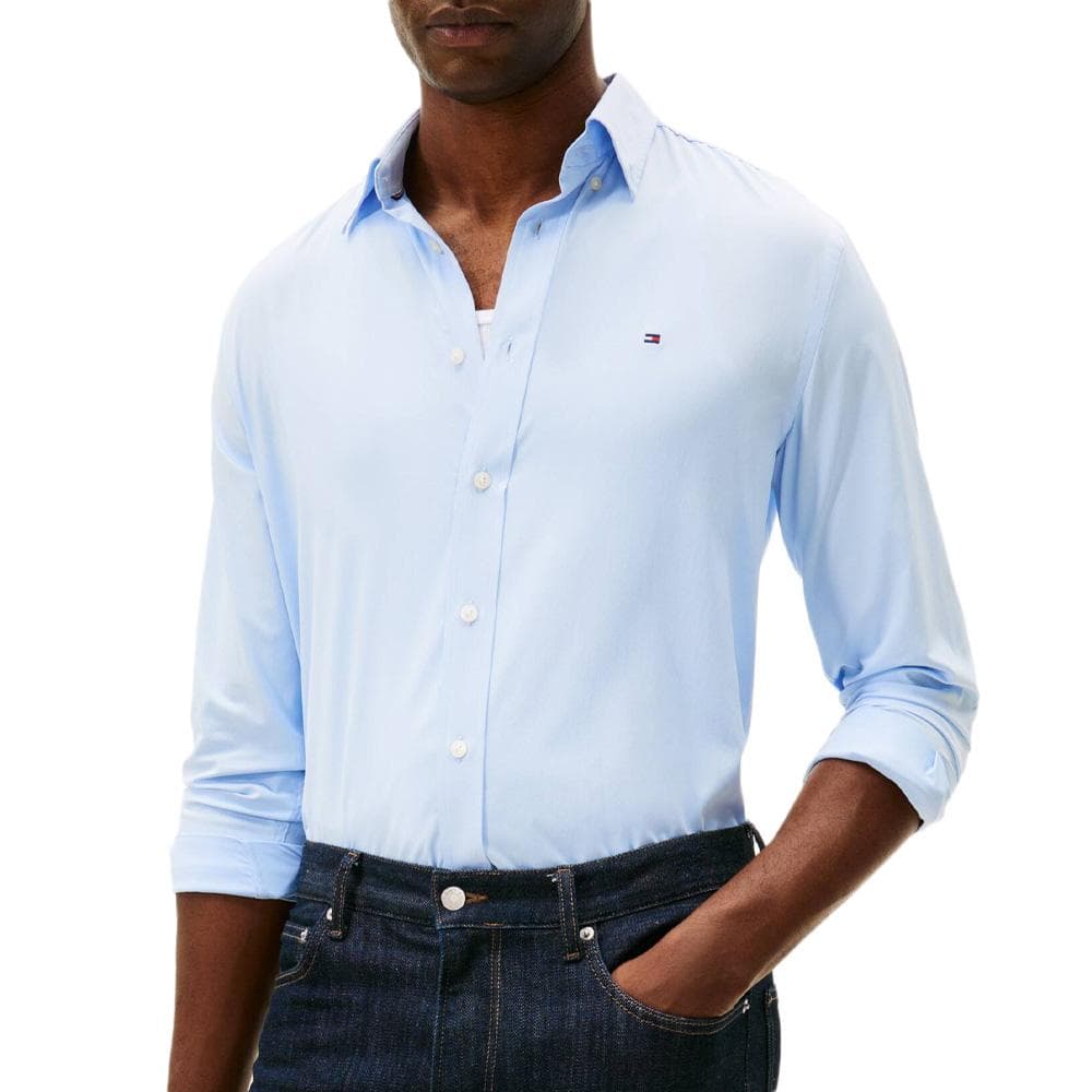 Chemise Bleu Homme Tommy Hilfiger Performance 1