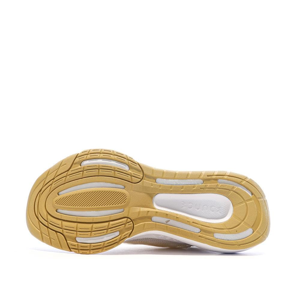 Chaussures de Running Beiges Femme Adidas Ultrabounce 5