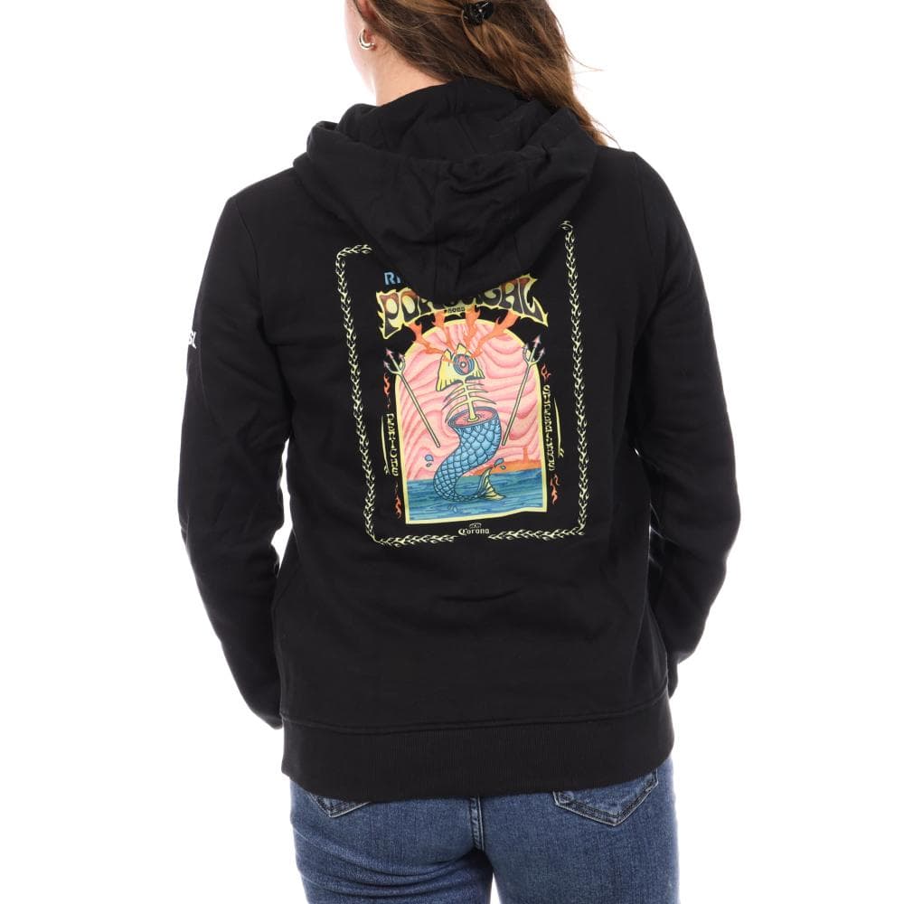 Sweat à Capuche Noir Femme Rip Curl Meo Pro 25 2