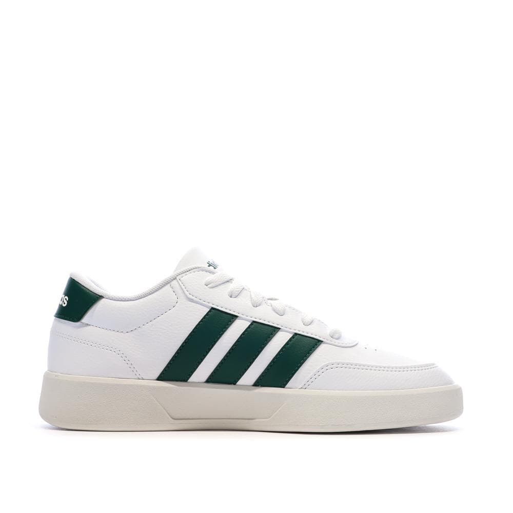 Baskets Blanc/Vert Homme Adidas Breaknet 3.0 2