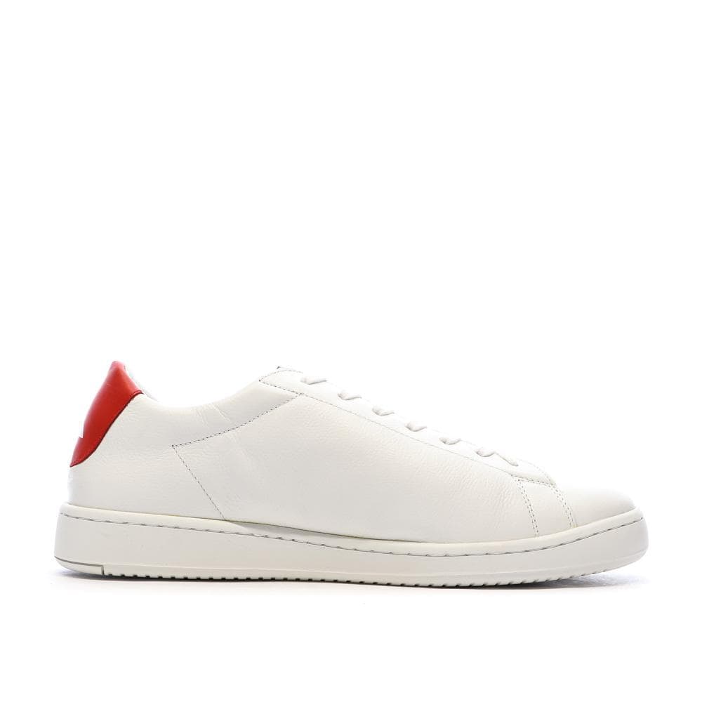 Baskets Blanches/rouge Homme Le Coq Sportif Phenix 2