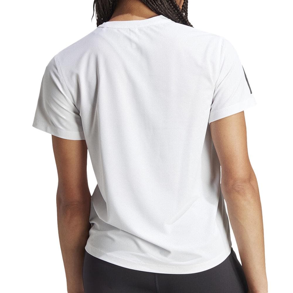 T-shirt Blanc Femme Adidas IK7442 2