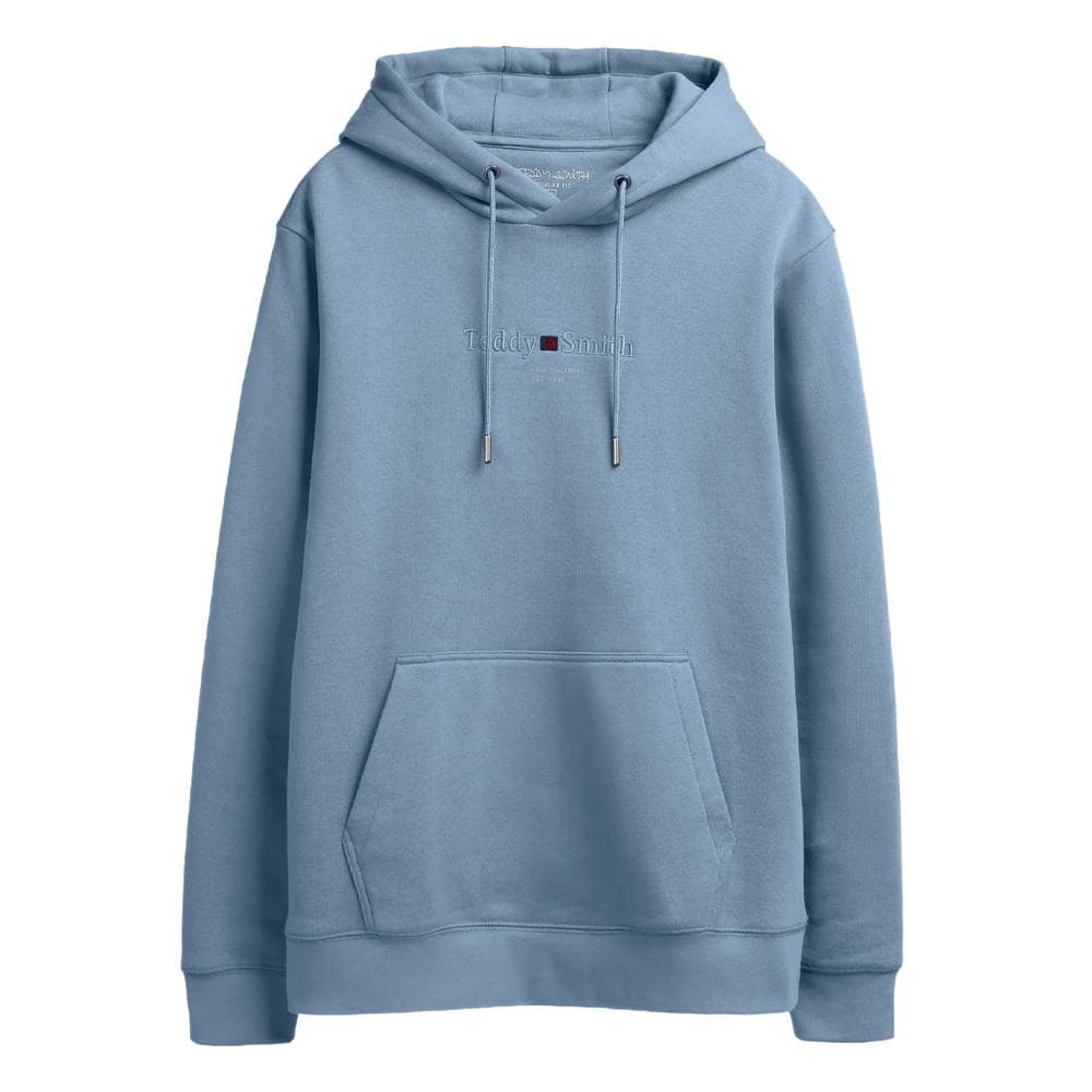Sweat à Capuche Bleu Clair Homme Teddy Smith Hoody 1