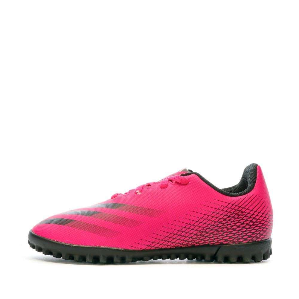 Chaussures de Futsal Rose Garçon Adidas X Ghosted.4 Tf J 1