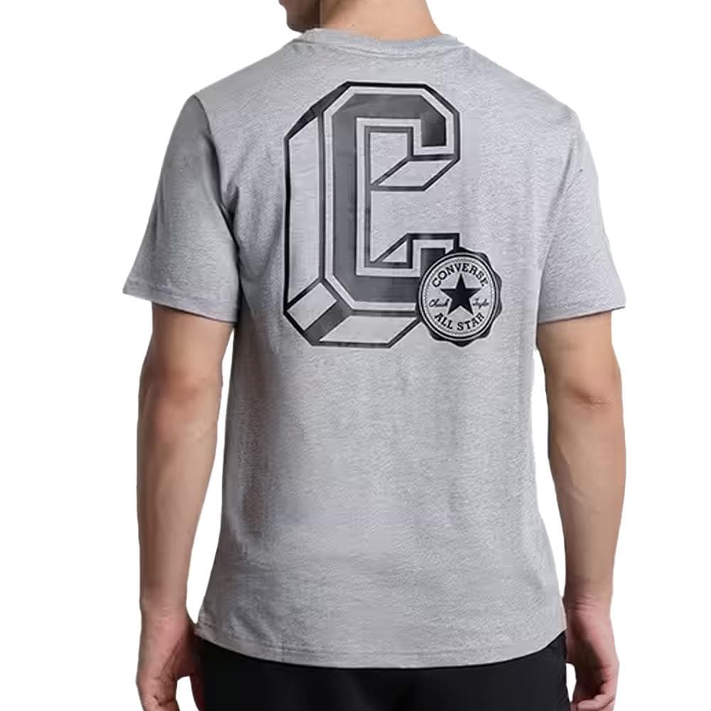 T-shirt Gris Homme Converse Classic Sport 2