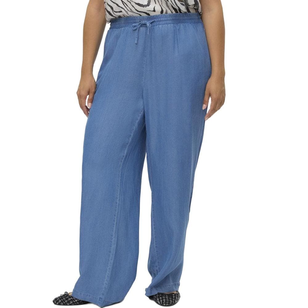 Pantalon fluide Bleu Femme Vero Moda Bree 1