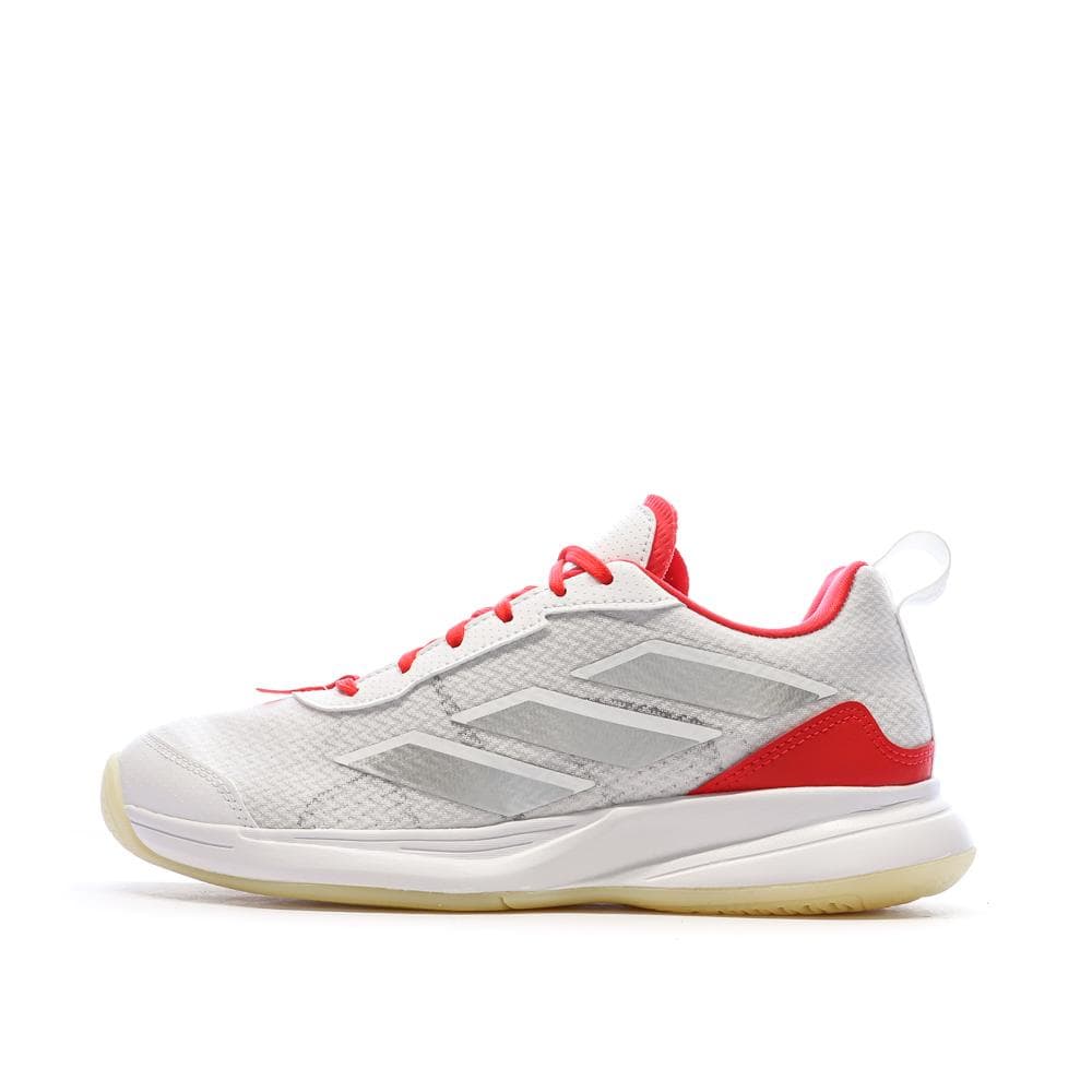 Chaussures de Tennis Blanc/Rouge Femme Adidas Avaflash 1