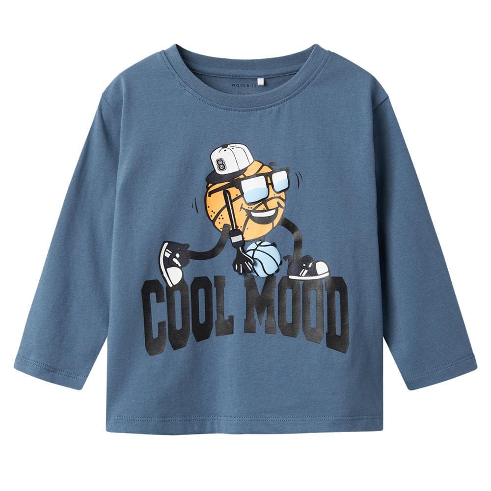 T-Shirt Manches Longues Bleu Name it China 1