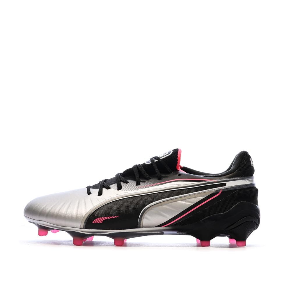 Chaussures de Football Grises/Noires Homme Puma King Ultimate 1