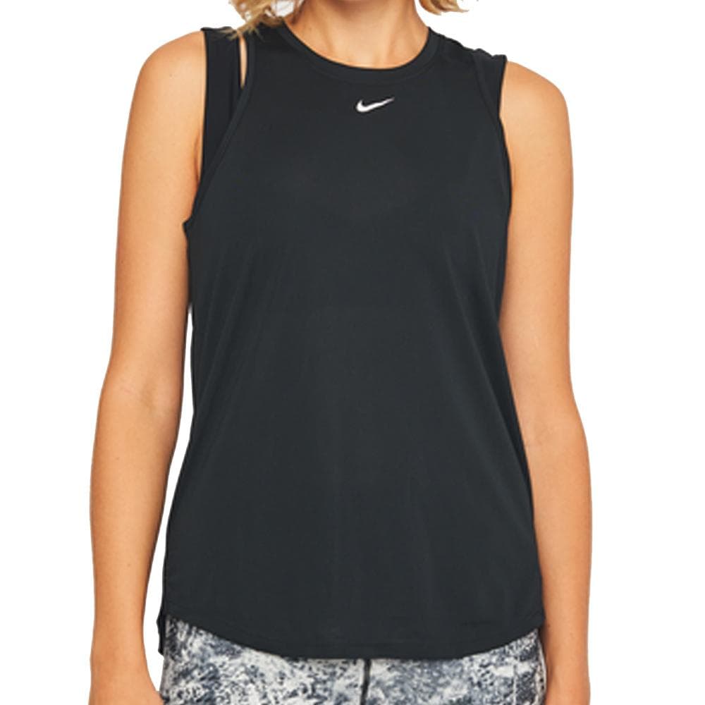 Débardeur de Sport Noir Femme Nike OneTank 1