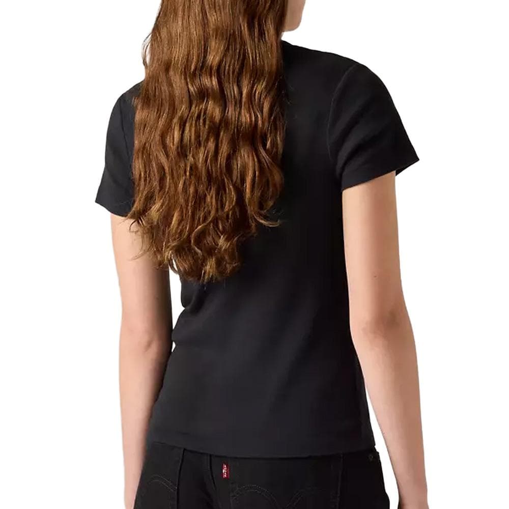T-Shirt Noir Femme Levi's Essential Neutral 2