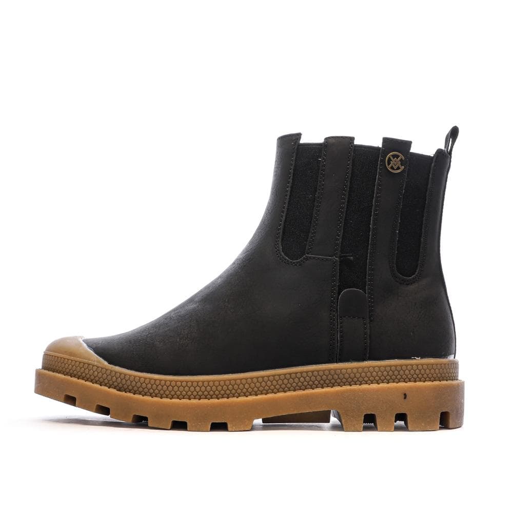 Bottines Noires Femme Chattawak NINA 1