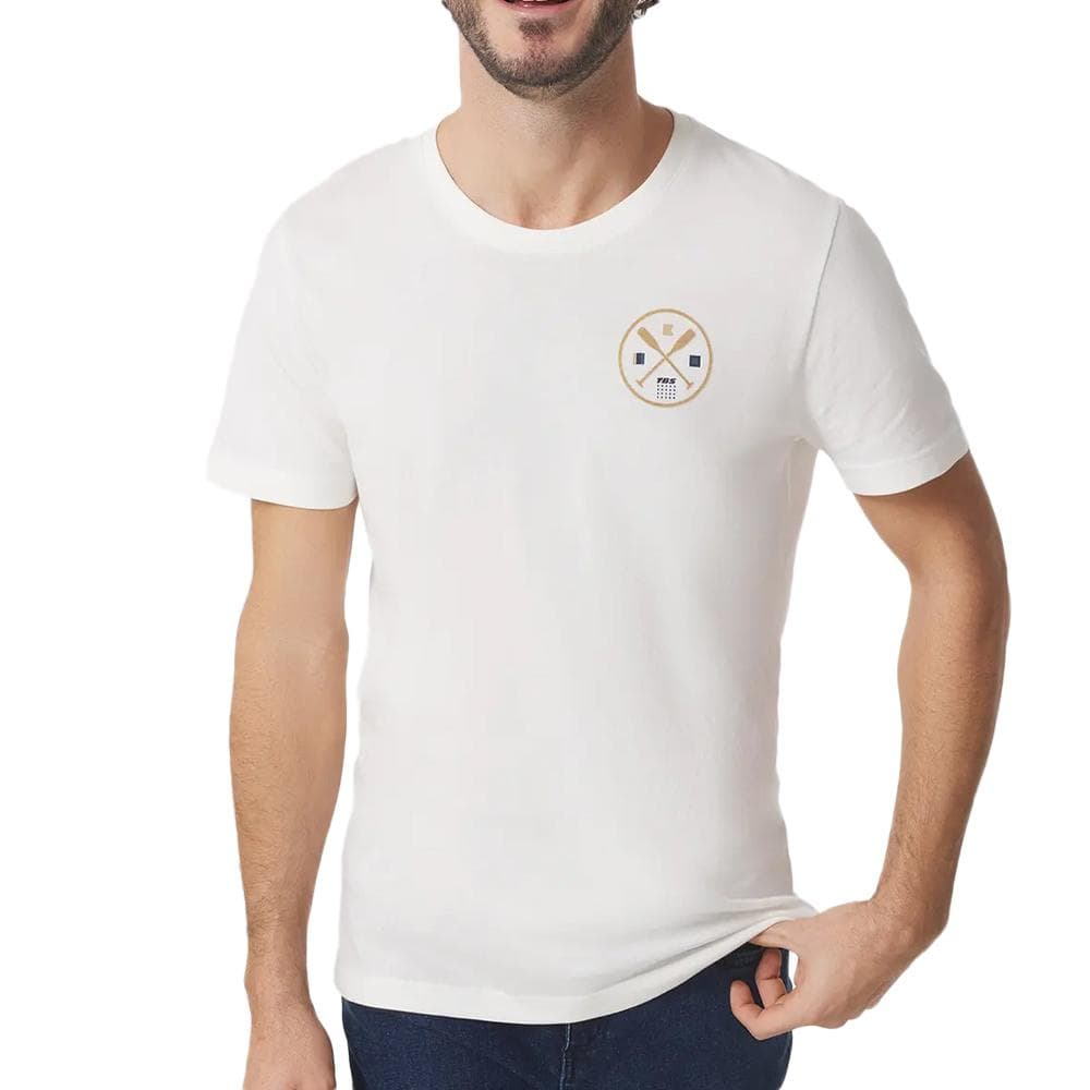 T-Shirt Blanc Homme TBS Arctique rond 1
