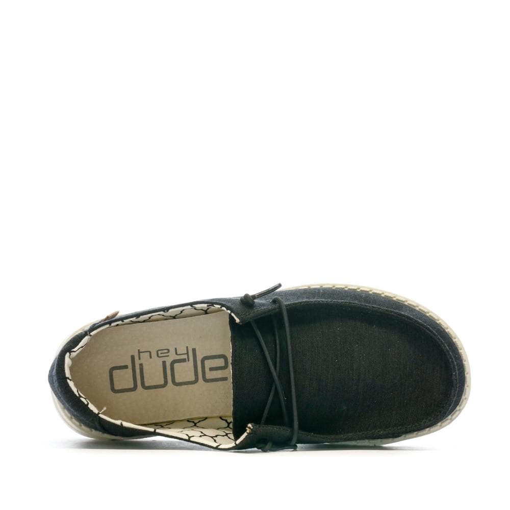 Chaussures Noires Mixte Hey Dude Wendy 4