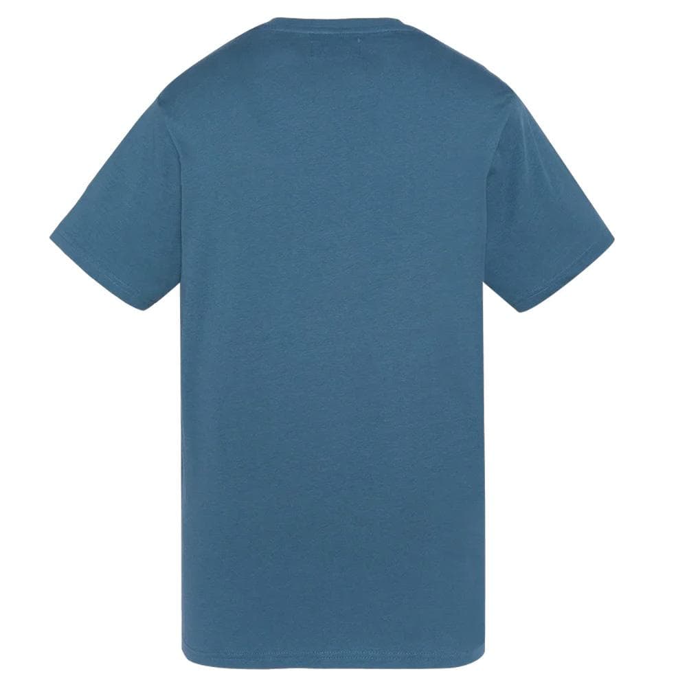 T-Shirt Bleu Homme Schott Brode 2