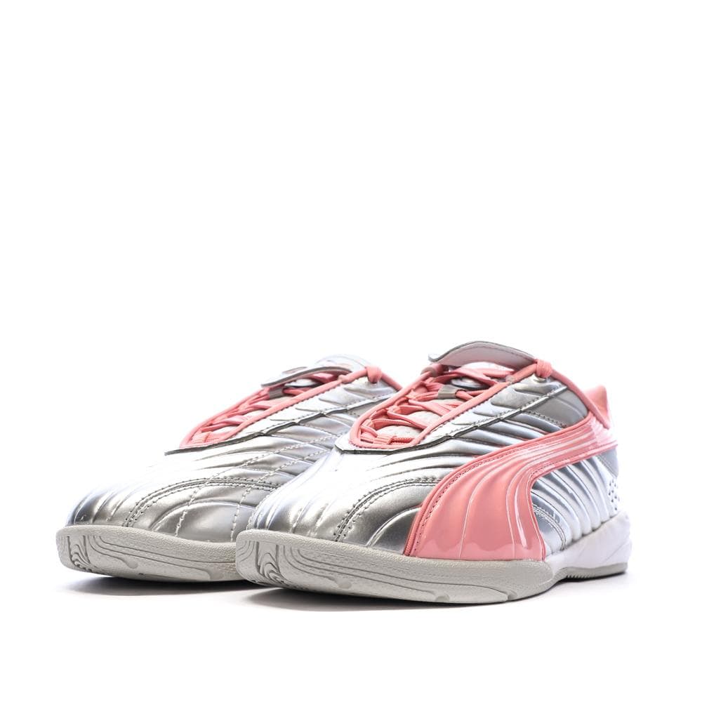 Baskets Argent/Rose Fille Puma Goalgetter 6