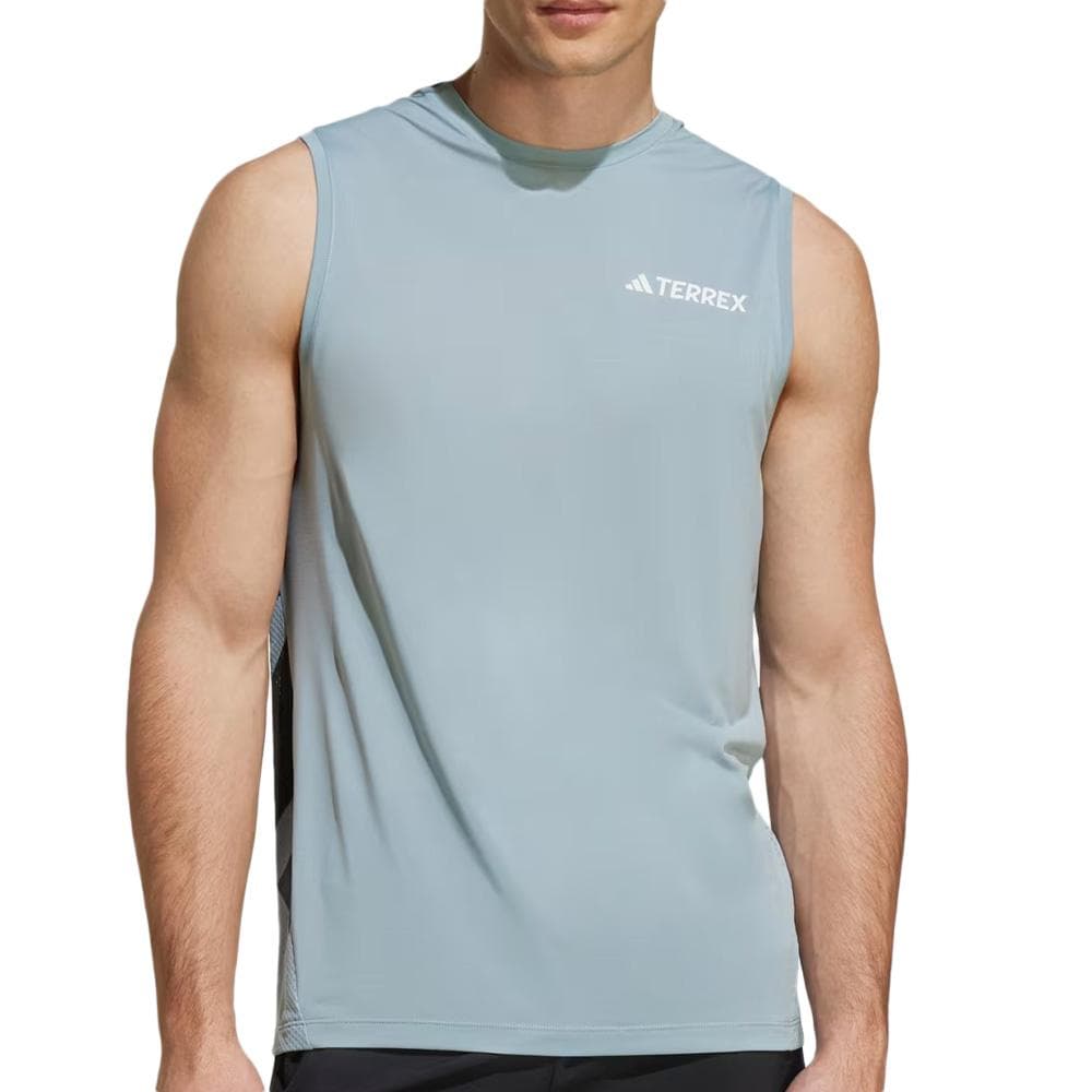 Débardeur Gris/Bleu Homme Adidas Xpr Tank 1