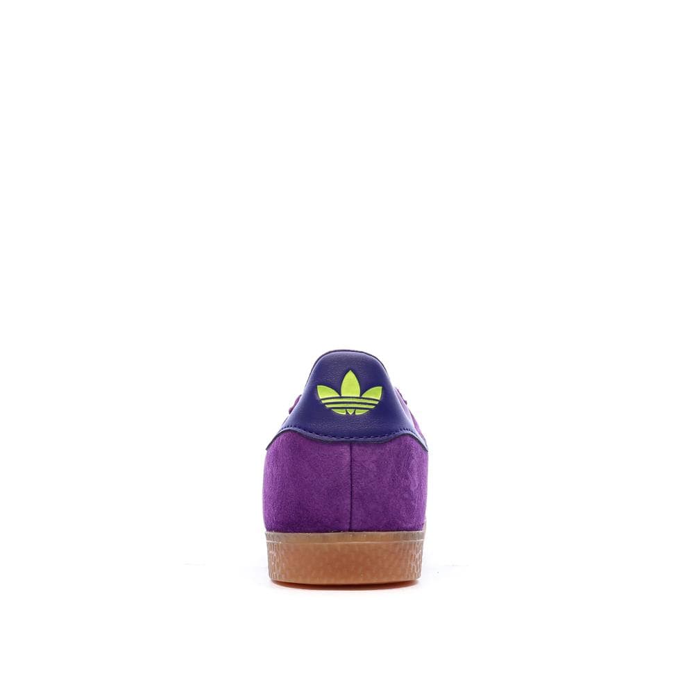 Baskets Violettes/Jaunes Enfant Adidas Gazelle 3