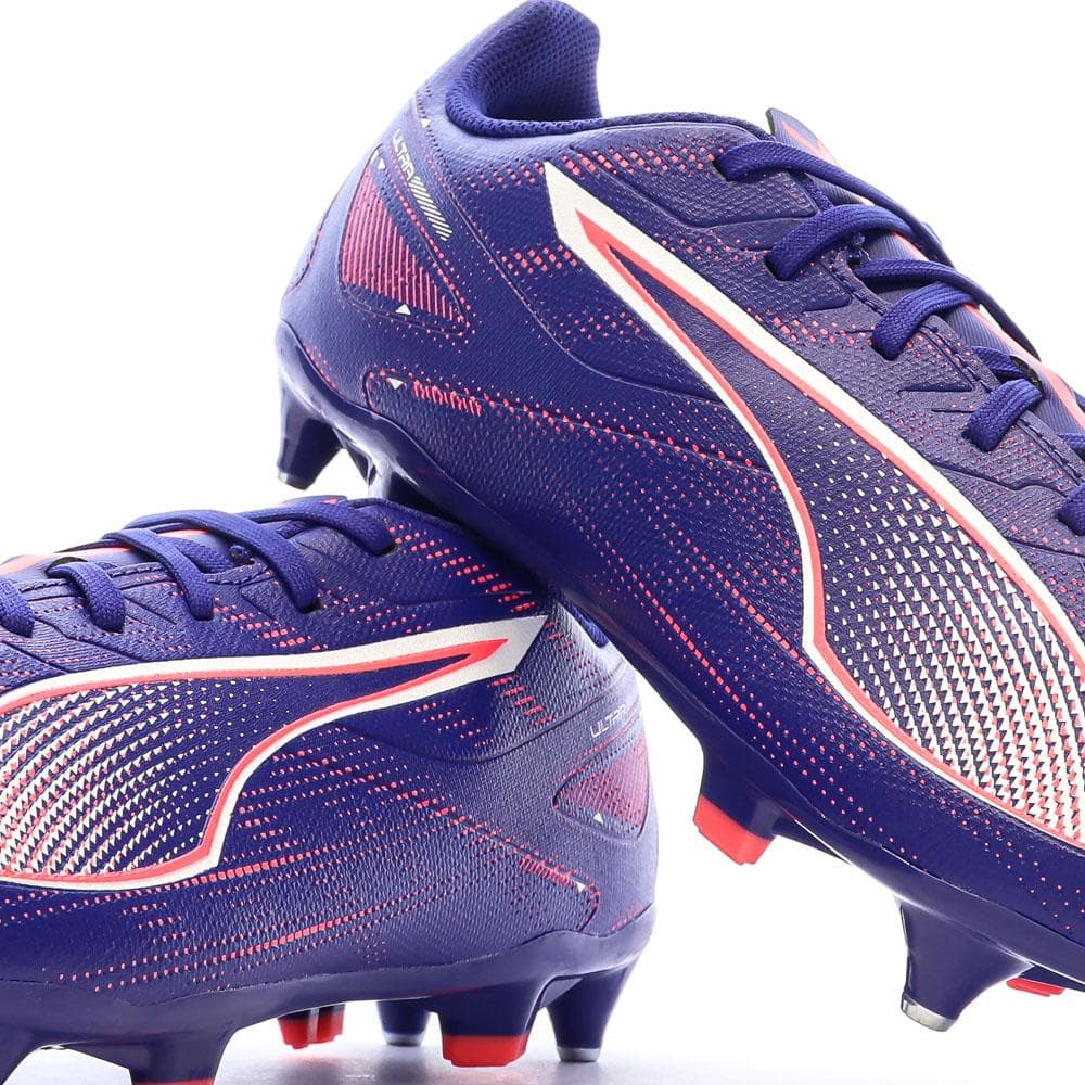 Chaussures de Foot Violettes Homme Puma Ultra 5 Play MxSG 7