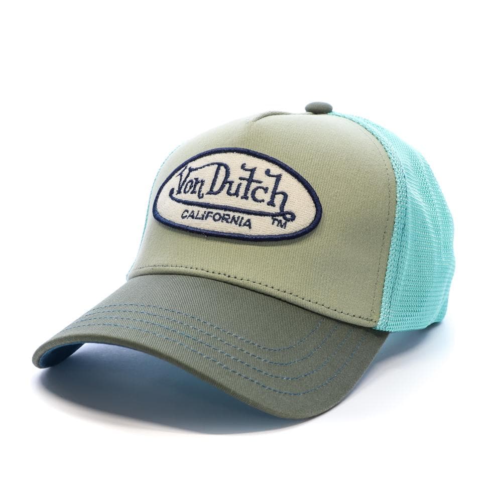 Casquette Vert/Turquoise Homme Von Dutch Ahig 1