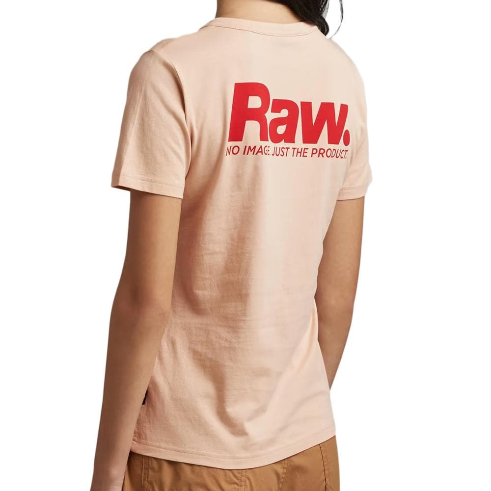 T-shirt Rose Poudré Femme G-Star Raw Nysid 2