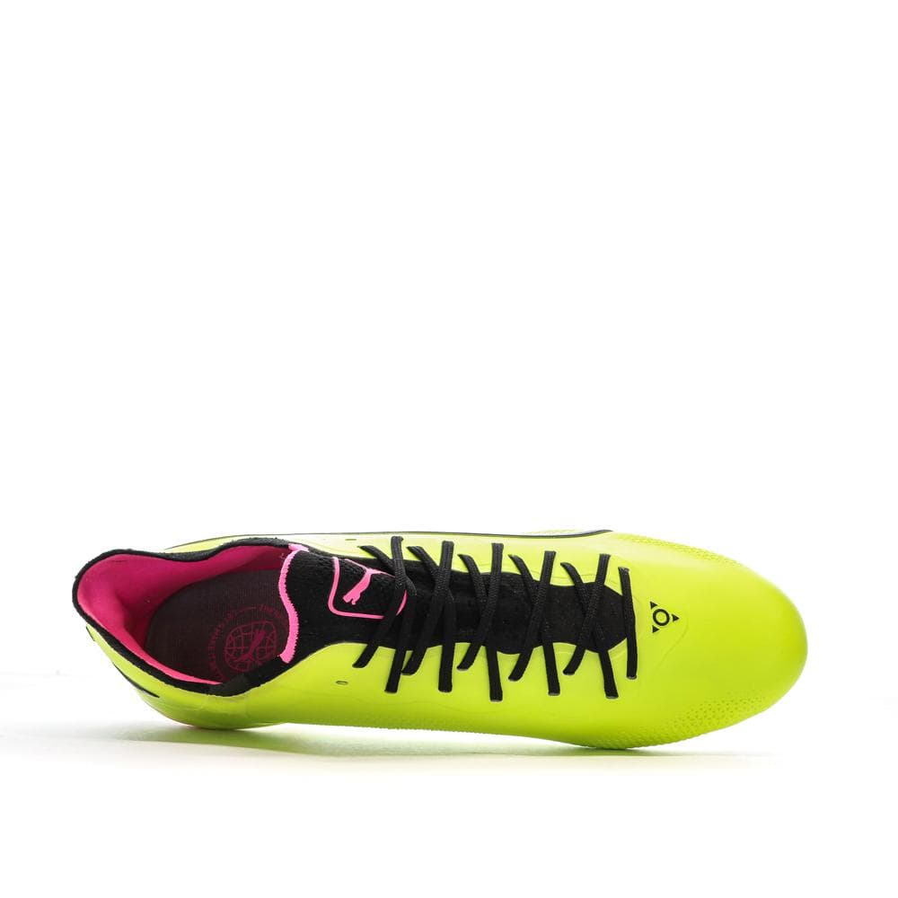 Chaussures de Foot Jaunes Homme Puma King Ultimate FG/AG 4