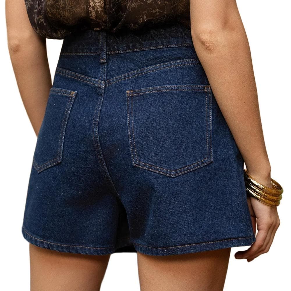 Jupe Short Bleu Femme Oraije Jadene 2
