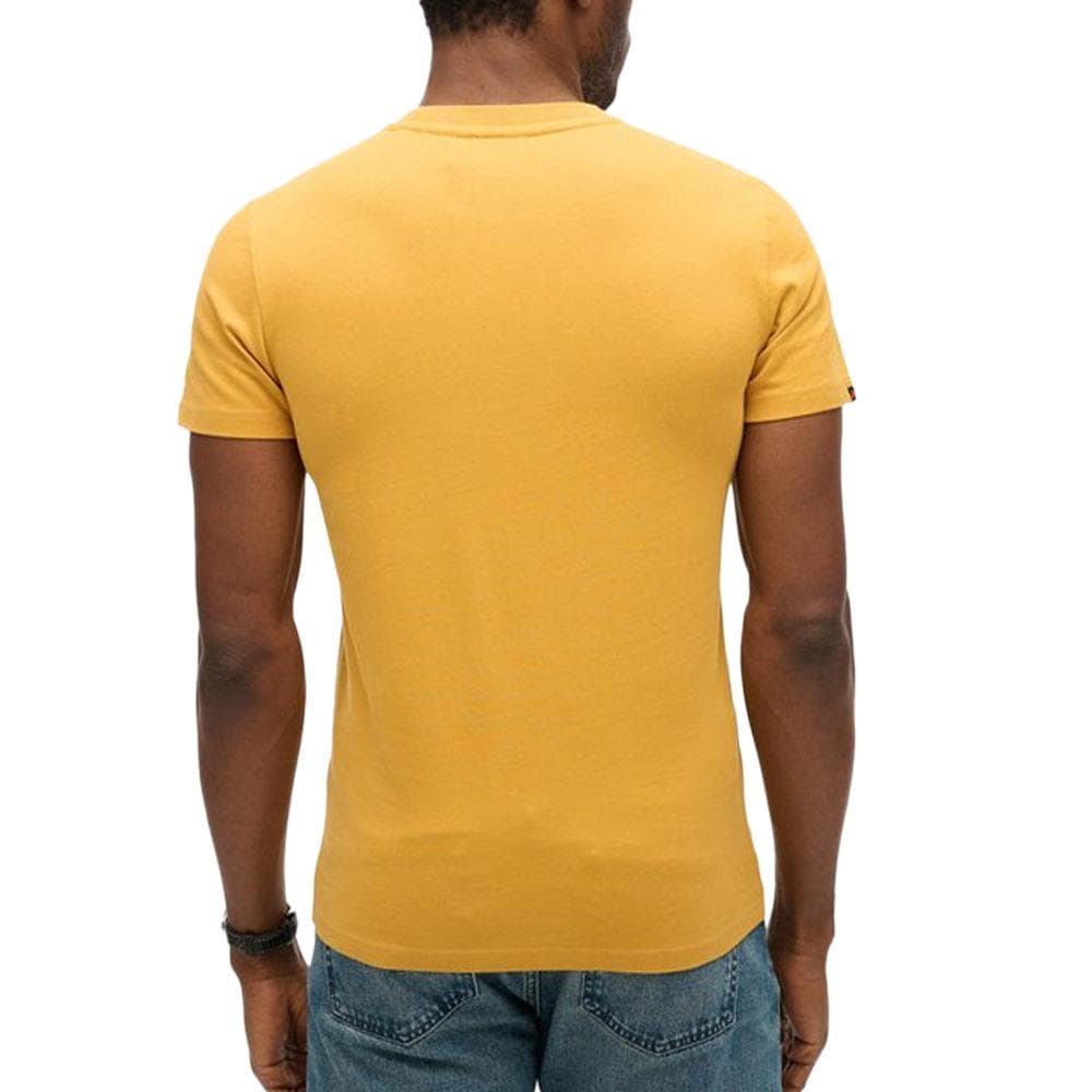 T-Shirt Jaune Homme Superdry Essentials 2