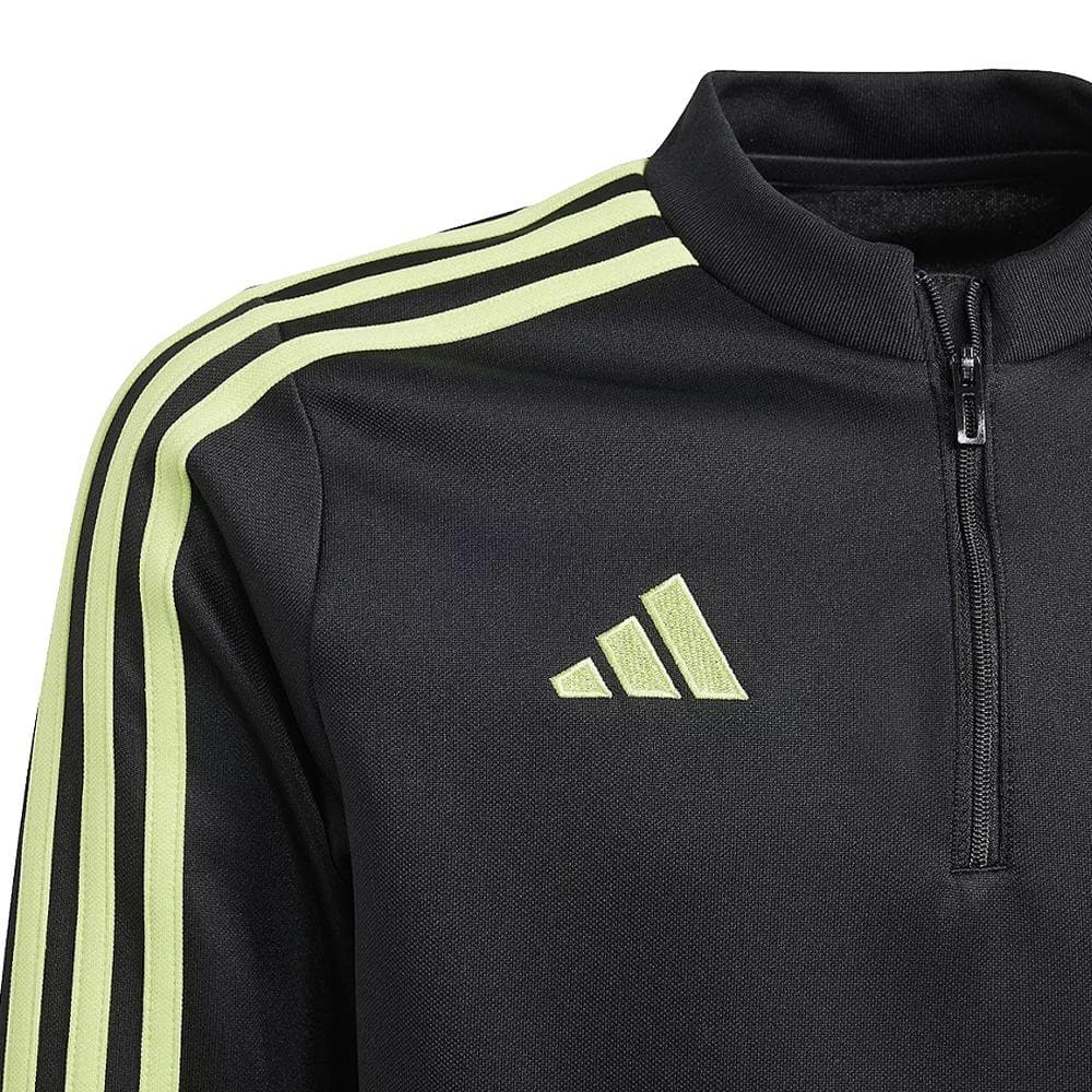 Veste Zippée Noir/Jaune Garçon Adidas Tiro23 2