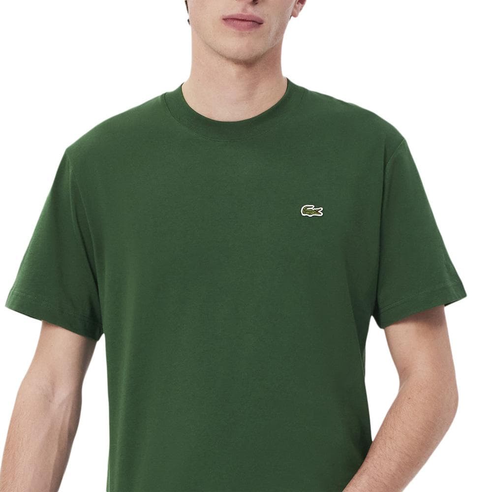 T-shirt Vert Foncé Homme Lacoste Klassiek 1