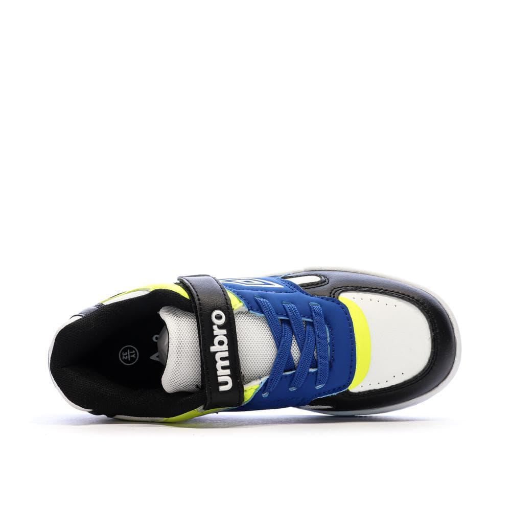 Baskets Noires/Bleu/Jaune Garçon Umbro Travys 4