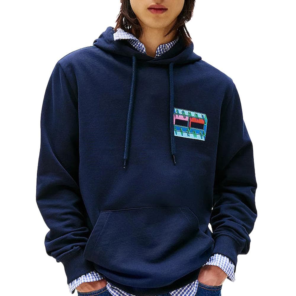 Sweat Marine Homme Tommy Hilfiger Tjm Flag 1