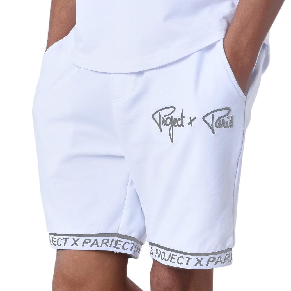Short Blanc/Gris Homme Project X Paris WW 1