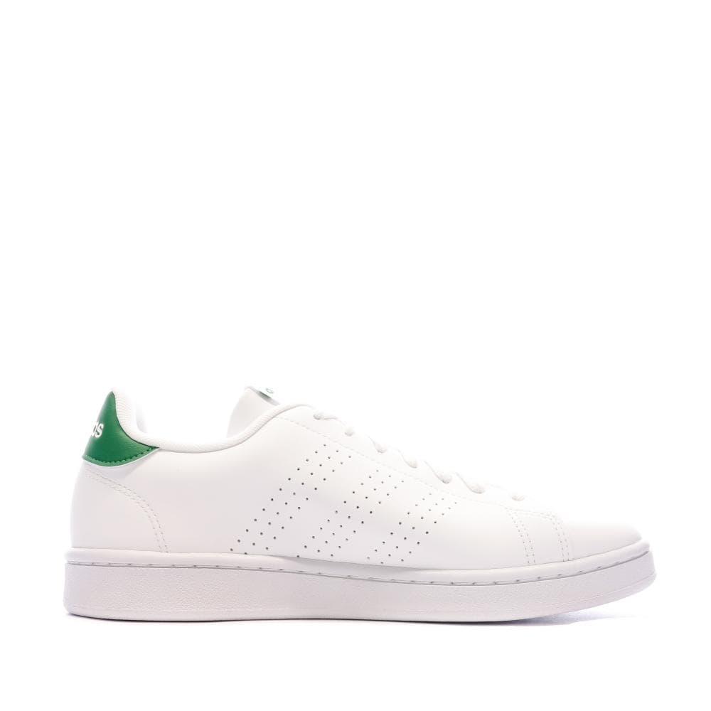 Baskets Blanches/Vert Homme Adidas Advantage 2