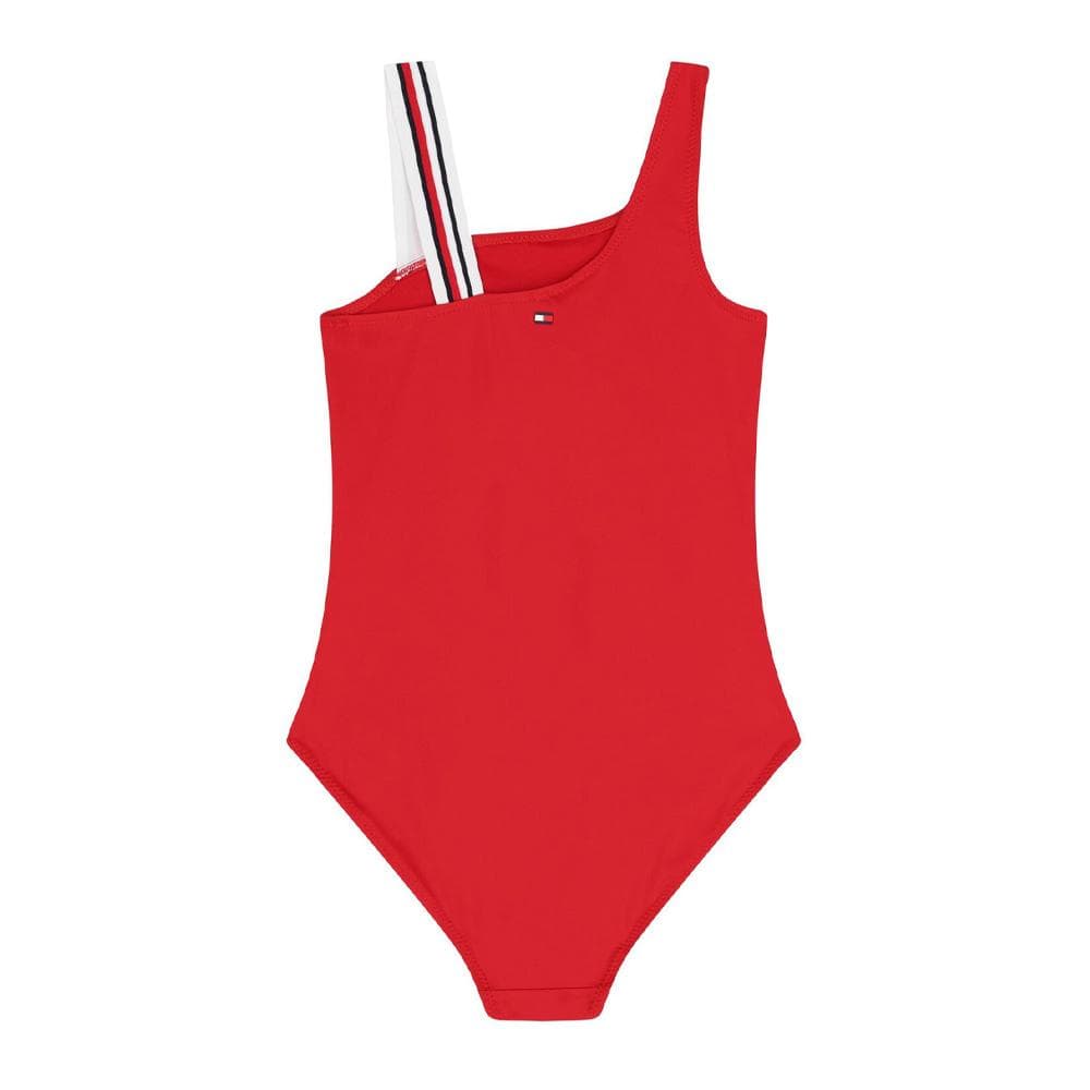 Maillot de Bain Rouge Fille Tommy Hilfiger One Shoulder 2